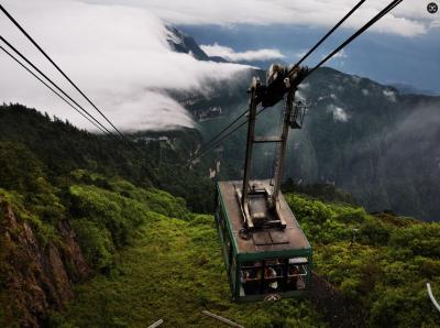 Cable Car in Mount Emei