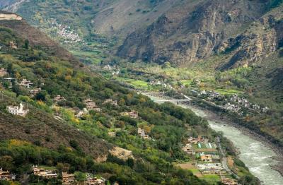 Jiaju Tibetan Village in Danba